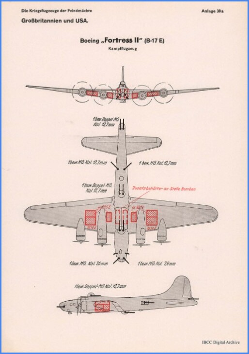 Boeing Fortress B-17 - Luftkriegsarchiv Köln